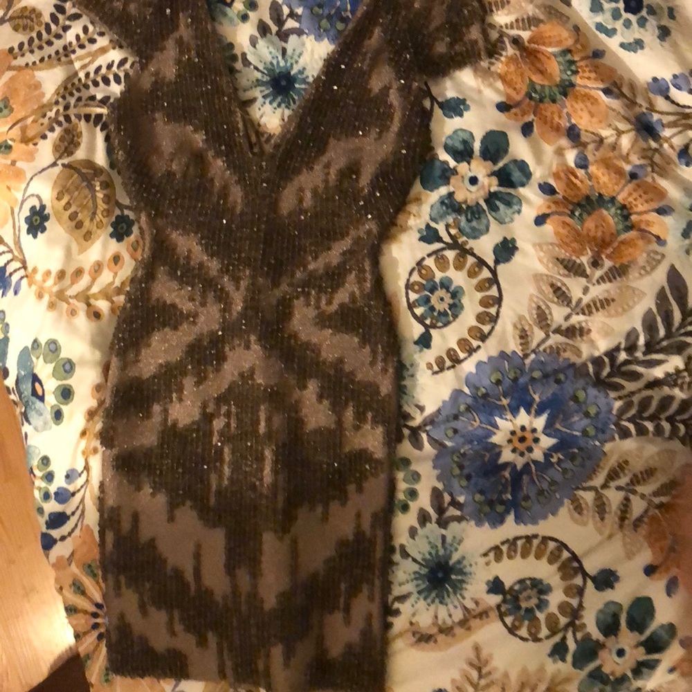 Herve Leger beaded dress